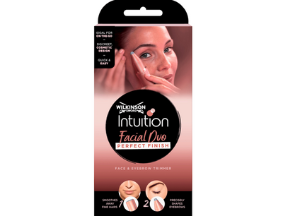 Wilkinson Sword, Intuition Facial Duo, Gesicht und Augenbrauen