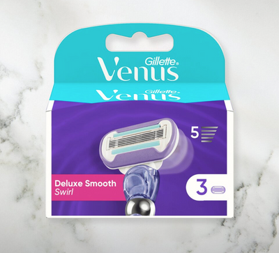 Gillette Venus, Deluxe Smooth Swirl, 3 Stk.