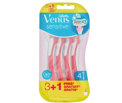 Gillette Venus, Sensitive, 4 Stk.