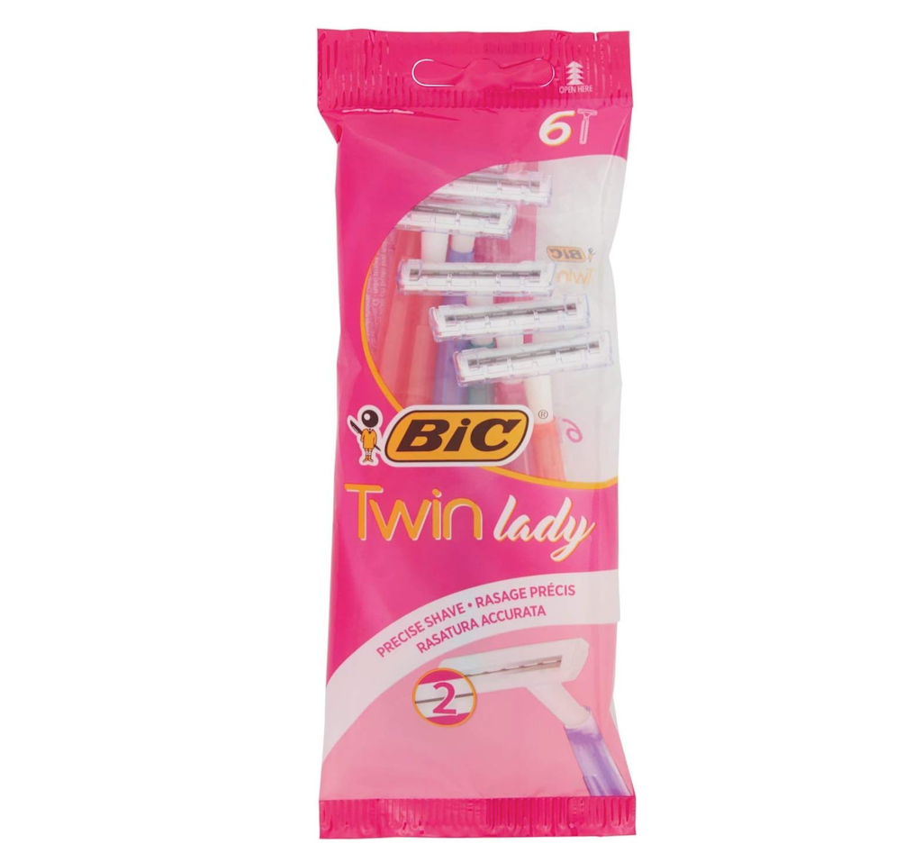 Bic Twin Lady, Einwegrasierer, 6 Stk.