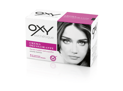 Oxy Esthétique, Haarbleichcreme, 8 Doppelbeutel Einzelndosis