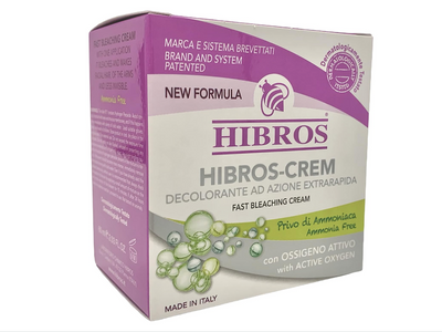 Hibros, Haarbleichcreme, Ohne Ammoniak, 2 Tube