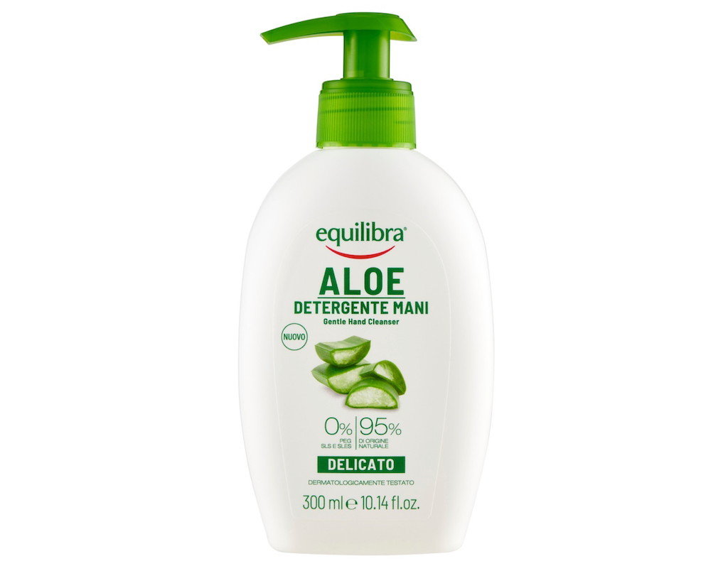 Equilibra, Handwaschgel mit Aloe, 300 ml