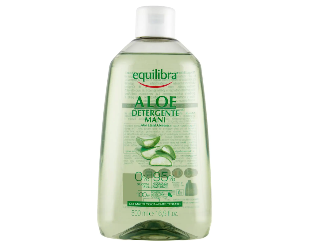 Equilibra, Handwaschgel mit Aloe, 500 ml