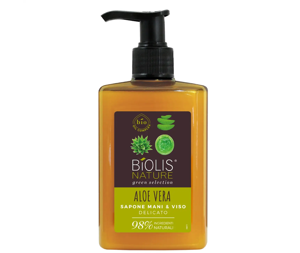 Biolis Nature, Hand- und Gesichtsseife Aloe Vera, 300 ml