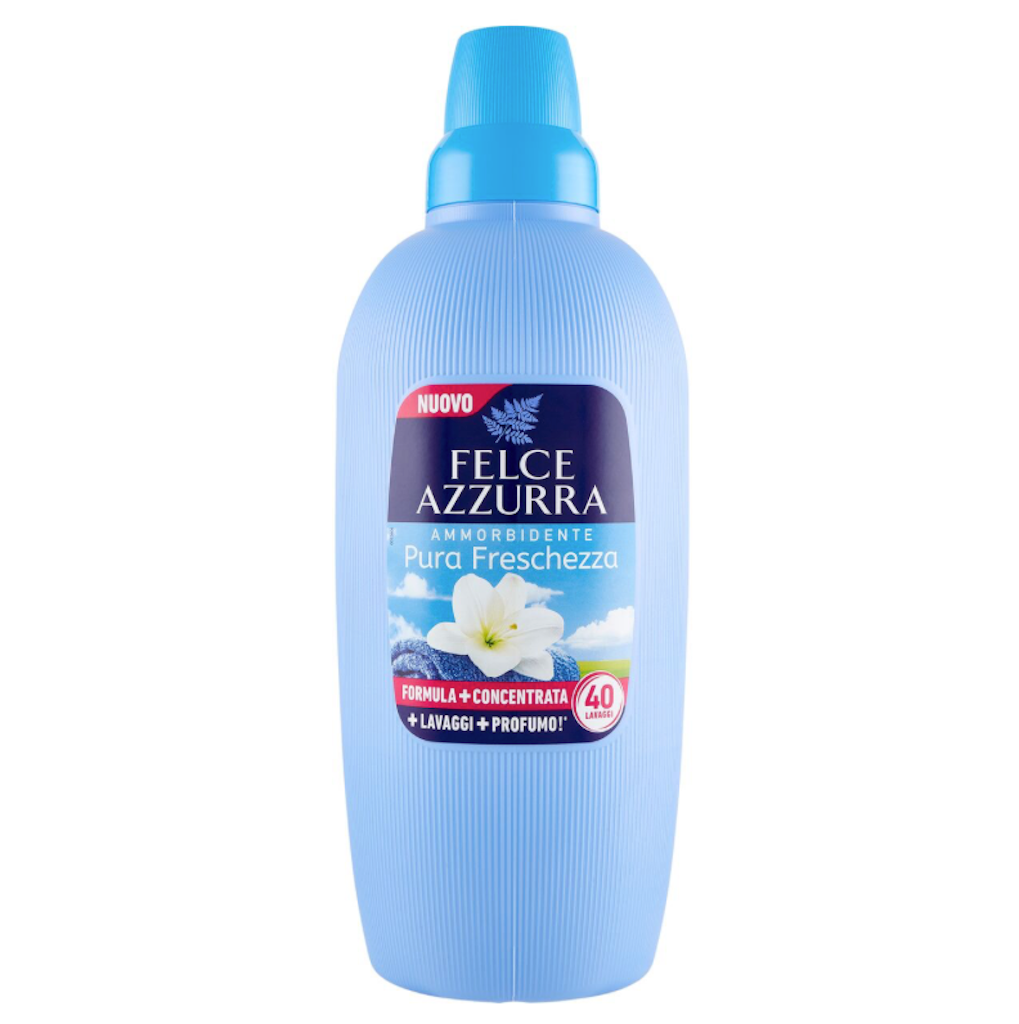 Felce Azzurra, Weichspüler, Pure Frische, 40 Wäschen, 2L