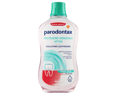 Parodontax, Mundwasserschutz Zahnfleisch Frishe Minze, 500ml