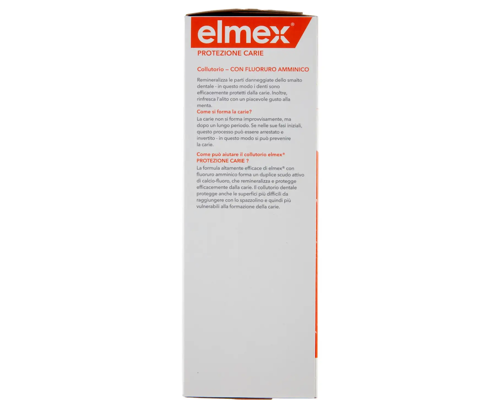 Elmex, Mundwasser Kariesschutz, Erfrischt den Atem, 400 ml