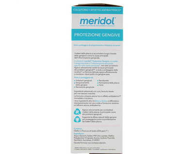 Meridol, Mundwasser Zahnfleischschutz mit antibakterieller Wirkung, 400 ml