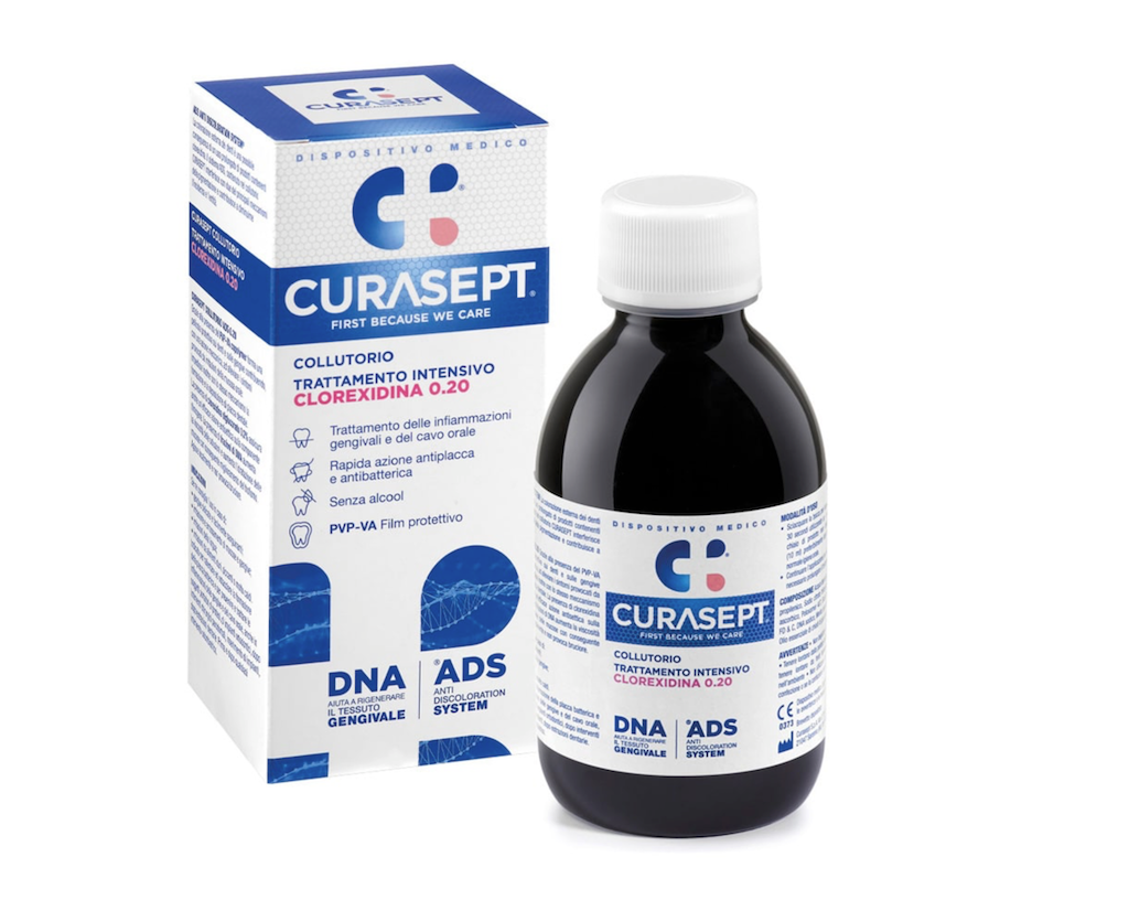 CURASEPT, ADS | DNA-Mundewasser Intensivbehandlung, Clorexidina 0.20