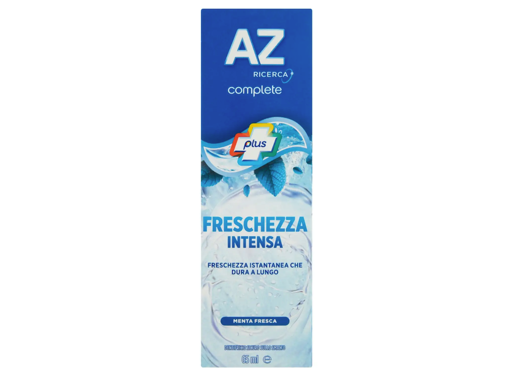 AZ,  Zahnpasta mit intensiver Frische, 65 ml