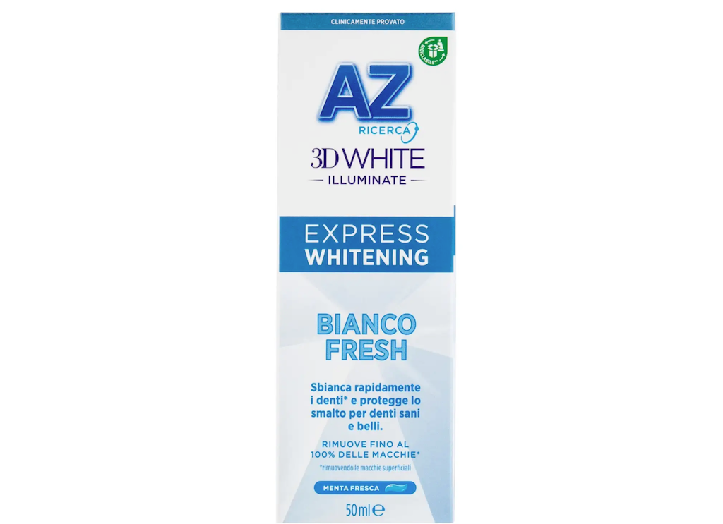 AZ, 3D White Illuminate Zahnpasta, Exspress Whitening, 50 ml