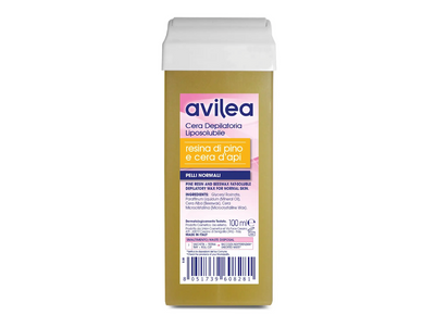 Avilea, Enthaarungswachs Roll-On, Kiefernharz und Bienenwachs, 100 ml