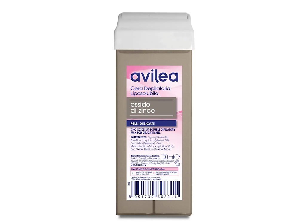 Avilea, Enthaarungswachs Roll-On, Zinkoxid, 100 ml