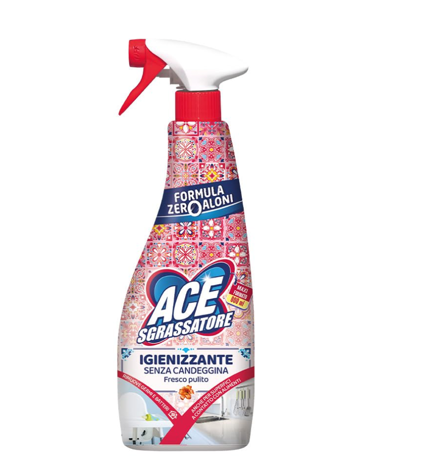 ACE Entfetter Spray, ohne bleichmittelfrei - 800 ml