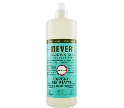 Mrs. Meyer's Clean Day Sapone per Piatti, Basilico 473 ml