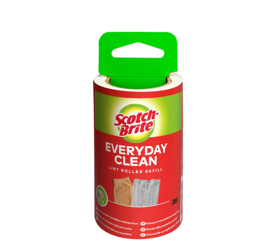 Scotch-Brite,Everyday Clean Fusselroller Refill, 56 Blätter