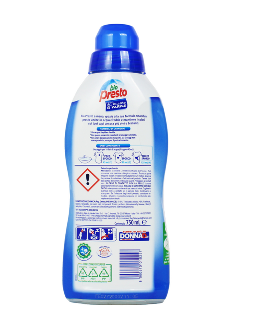 BIO PRESTO FLÜSSIGES HANDWASCHMITTEL 750 ML