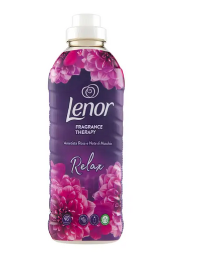 Lenor Weichspüler, rosa Amethyst und Moschusnoten, 40 Wäschen