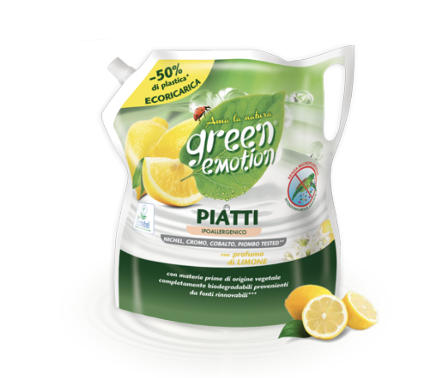 Green Emotion Piatti, Handwaschmittel, Zitrone, 1L