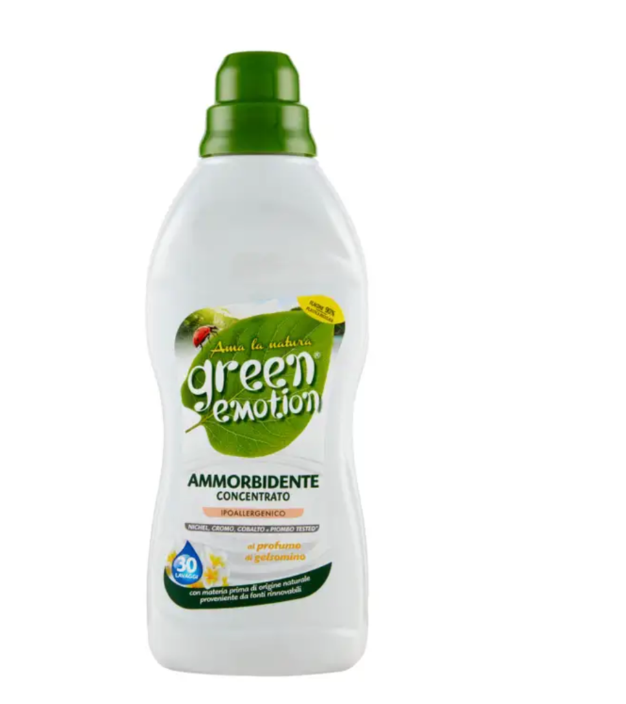 Green Emotion, Weichspüler Konzentrat, Jasminduft, 750 ml ,30 Wäschen