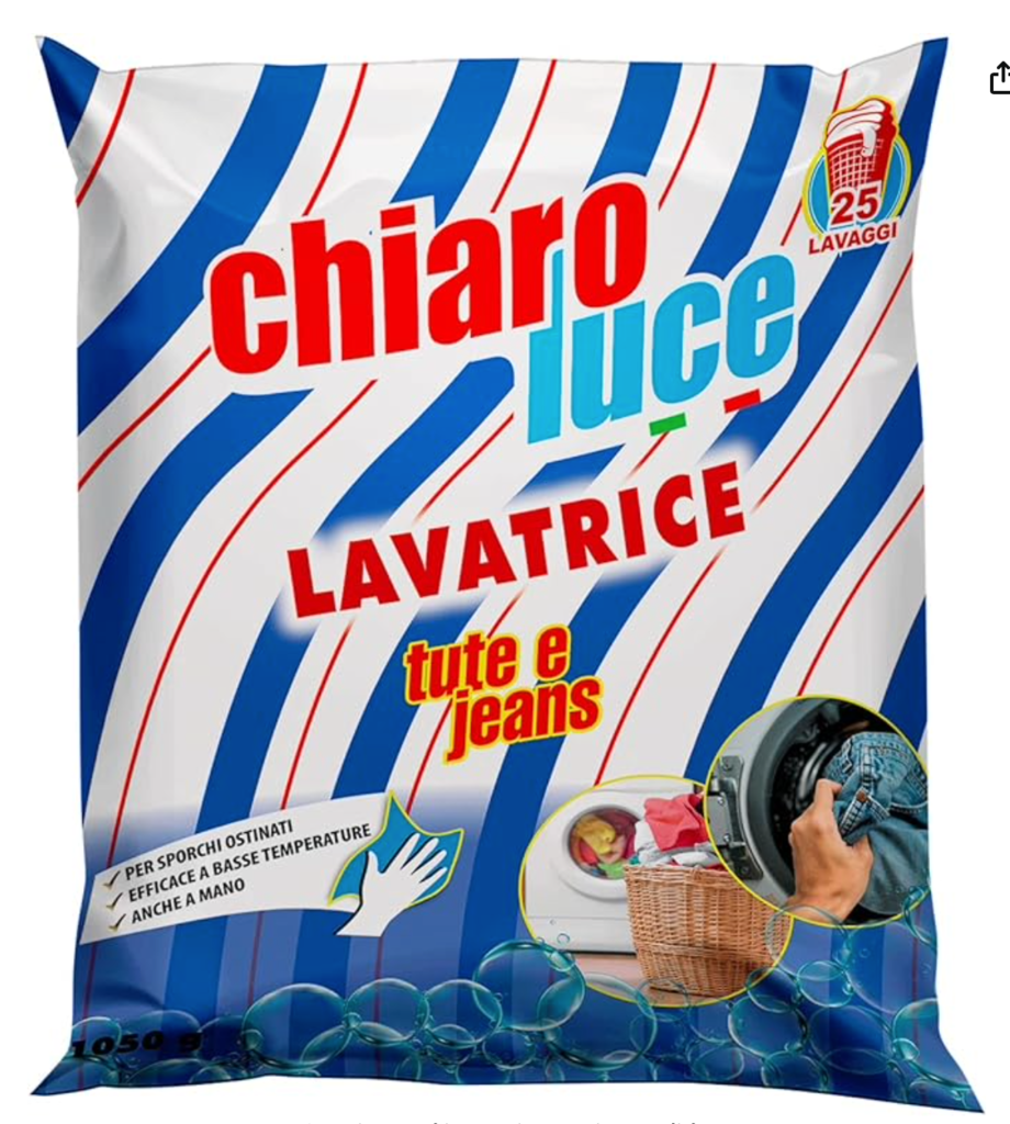 Chiaro luce Waschpulver jeans und overalls 1050ml