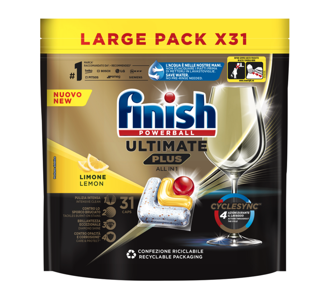 Finish Ultimate Plus All in 1, Geschirrspültabs, 14/22/31/48 Tabs