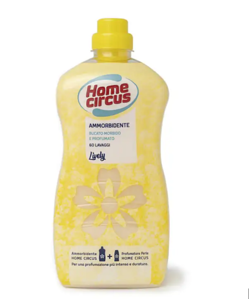 Home Circus Weichspüler Gelb Lebhaft 1,5lt