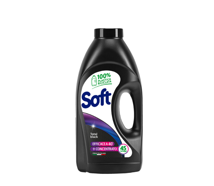 Soft Waschmittel, Total Schwarz , 2,250 L, 45 Wäschen