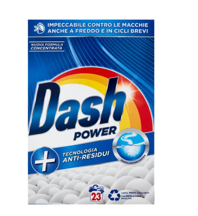 Dash Power Pulverwaschmittel, 23 Wäschen