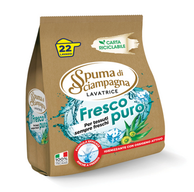 Spuma di Sciampagna Fresco Puro, Pulverwaschmittel, 22 Wäschen