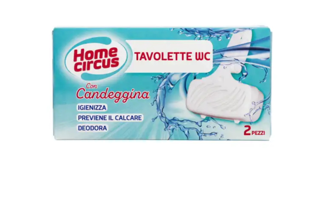 Home Circus, WC-Einhänger, mit Bleichmittel 2 Stück