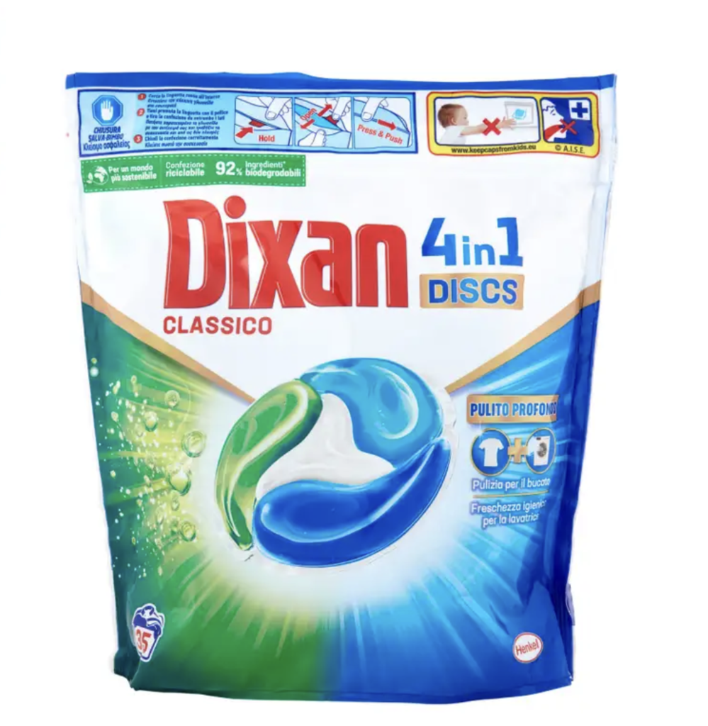 Dixan (Persil) 4in1 DISCS, Klassisch, 35 Stk.