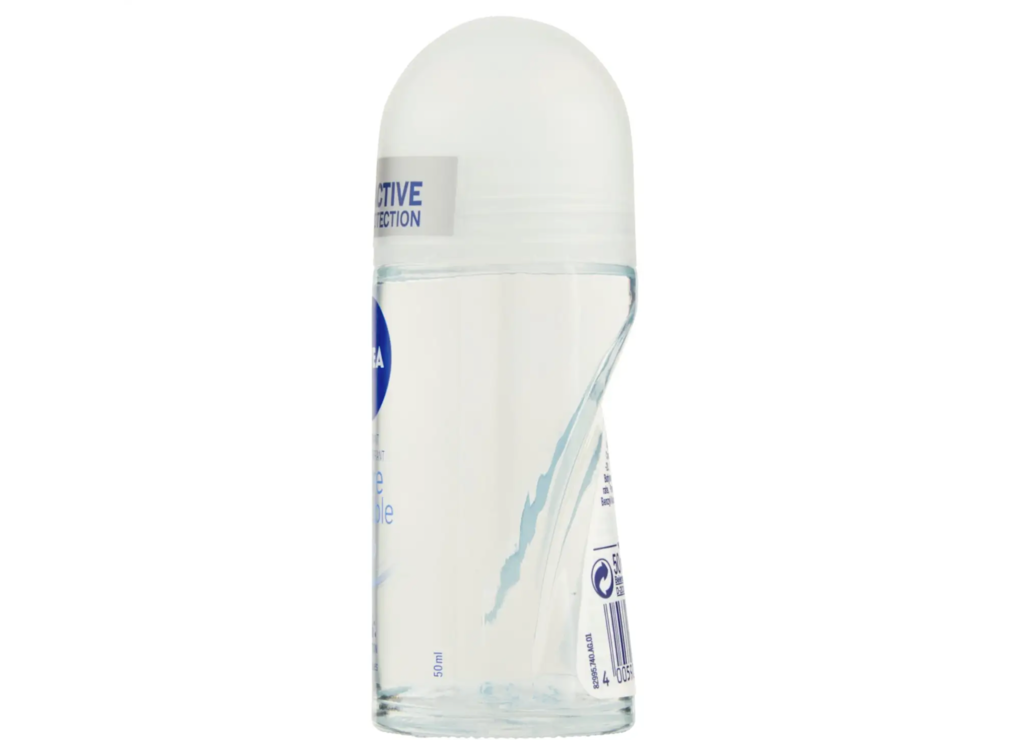 Nivea R-on Deodorant, Pure Invisible, 50ml