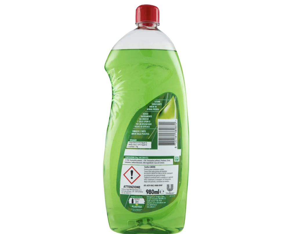 Svelto Piatti Clean Active, Zitrone, 980ml