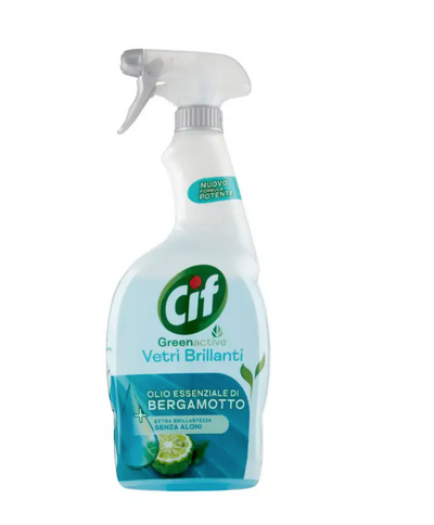 Cif Brillant-Glasspray mit ätherischem Bergamottenöl, 650 ml