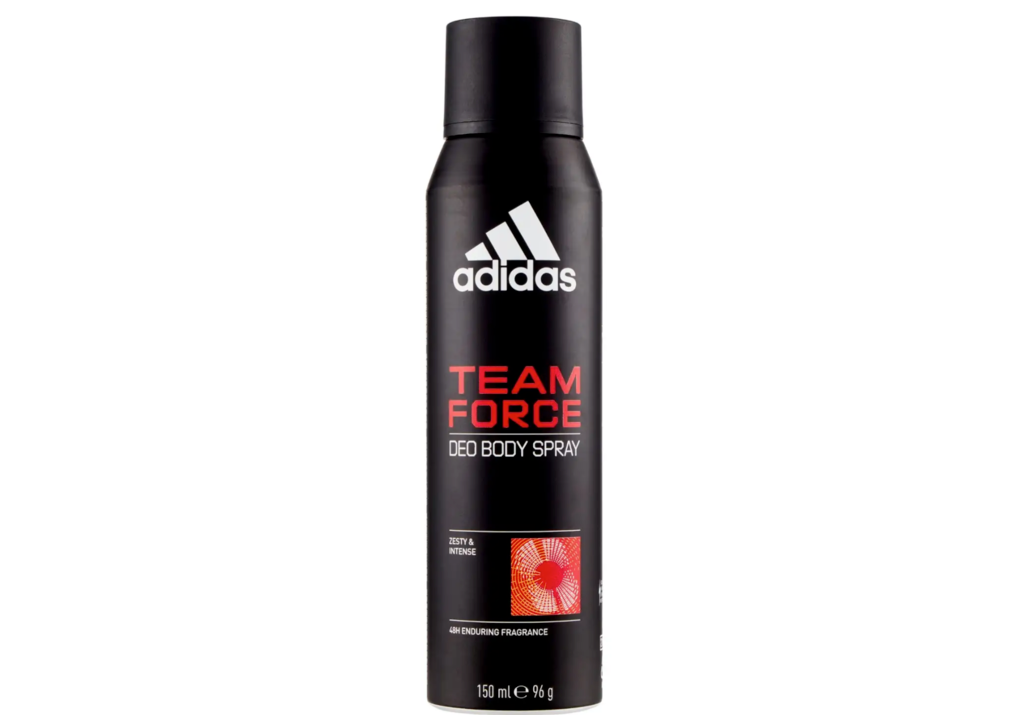 Adidas Spray Deodorant, Team Force, 150ml