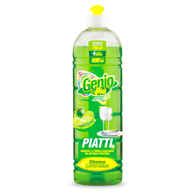 Genio Più Piatti, Handwaschmittel, Lemon mint, 900ml