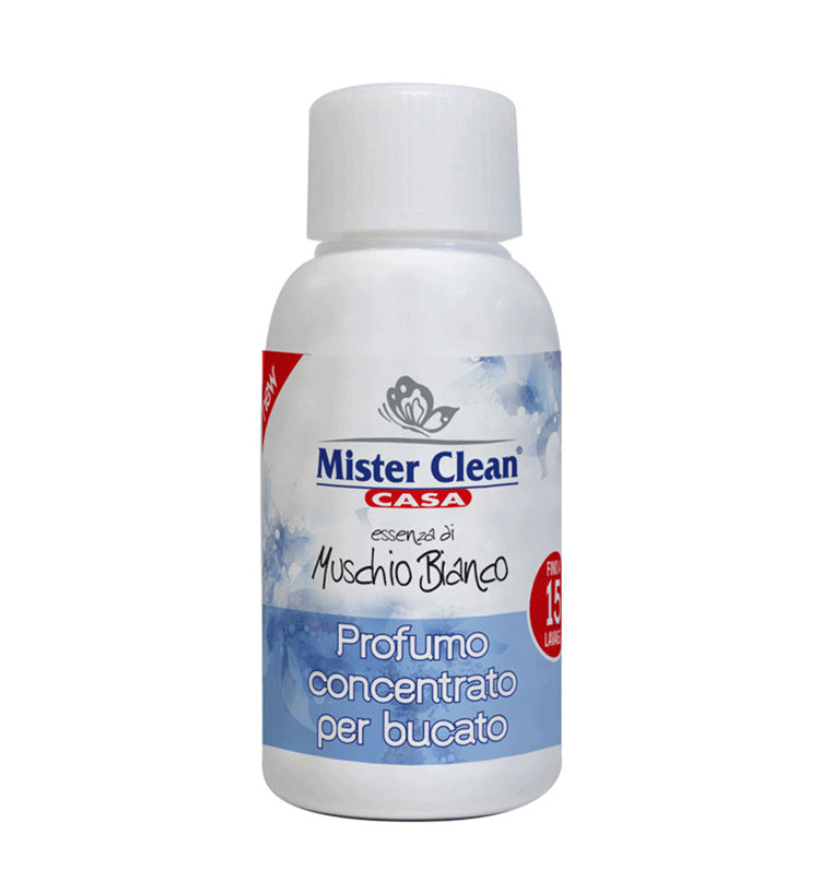 Mister Clean, Konzentriertes Wäscheparfum, weißer Moschus 250 ml