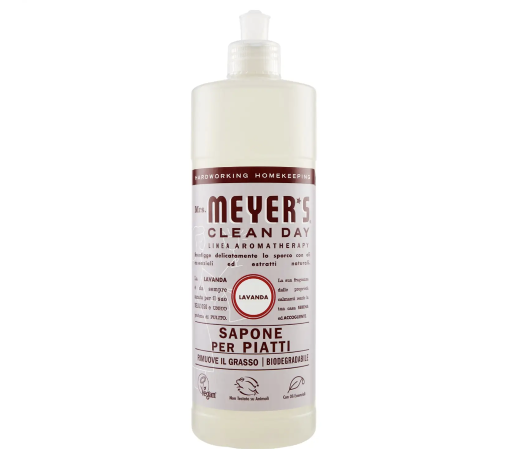 Mrs. Meyer's Clean Day Sapone per Piatti, Lavanda 473ml