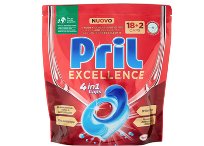 Pril Excellence 4 in 1, Geschirrspültabs, 18+2 Tabs