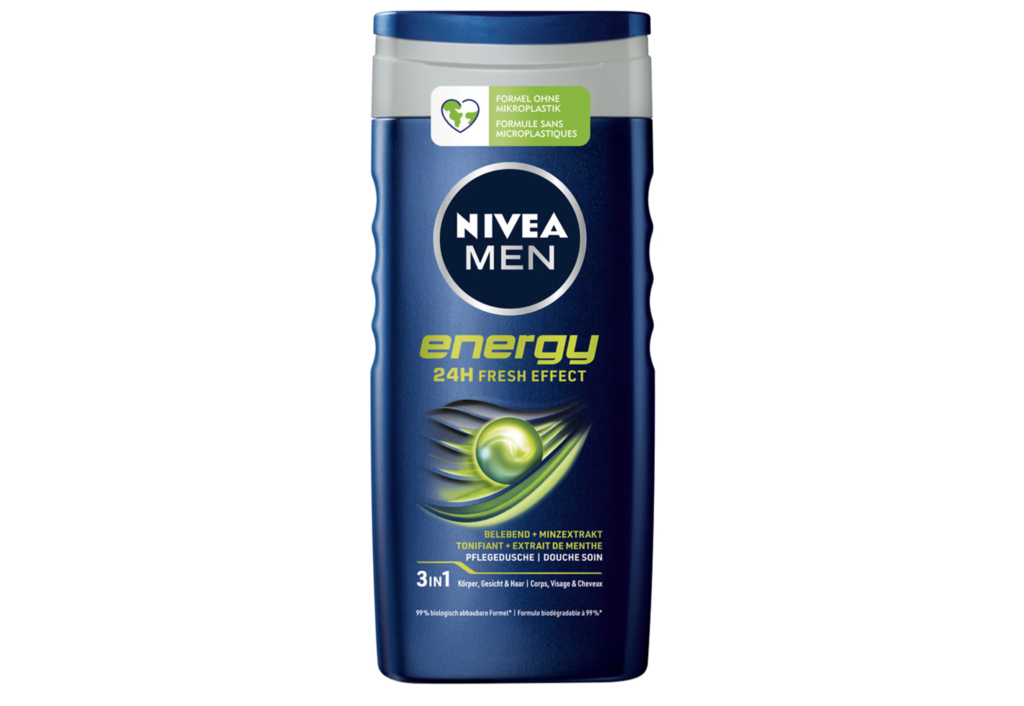 Nivea Men Energy 3 in 1, Duschgel, 250ml