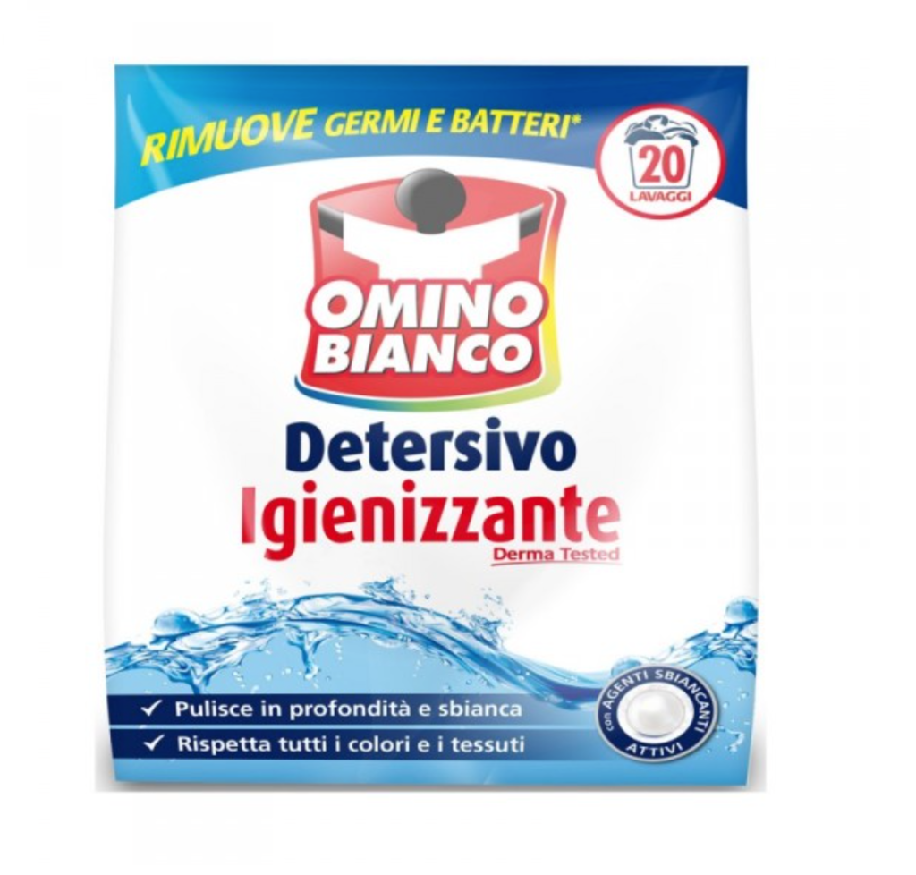 OMINO BIANCO Waschmaschine Desinfektionspulver 20 Wäschen