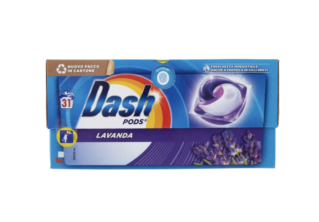 Dash Pods, Lavendel, 31 Wäschen