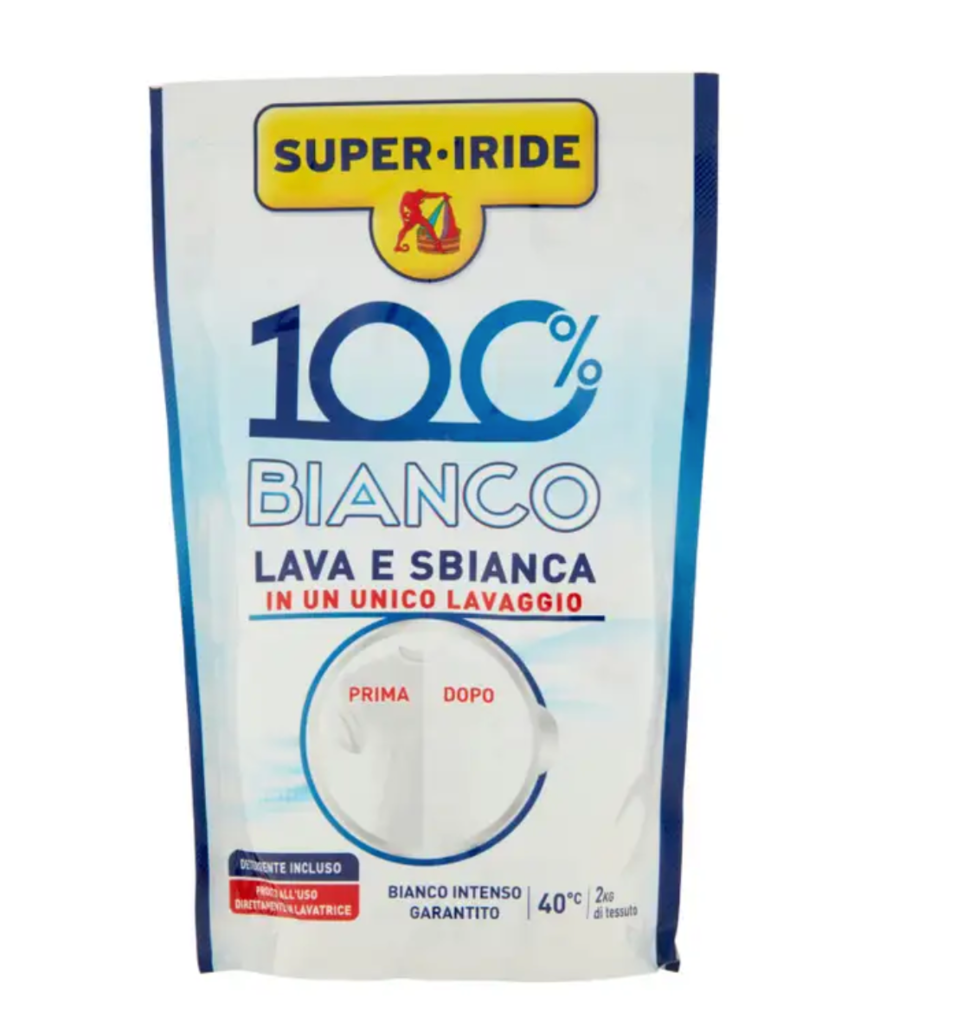 SUPER IRIDE, Bleichmittel, für Weisse Kleidung, 400 gr