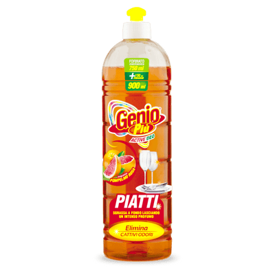 Genio Più, Handwaschmittel, Grapefruit, 900ml