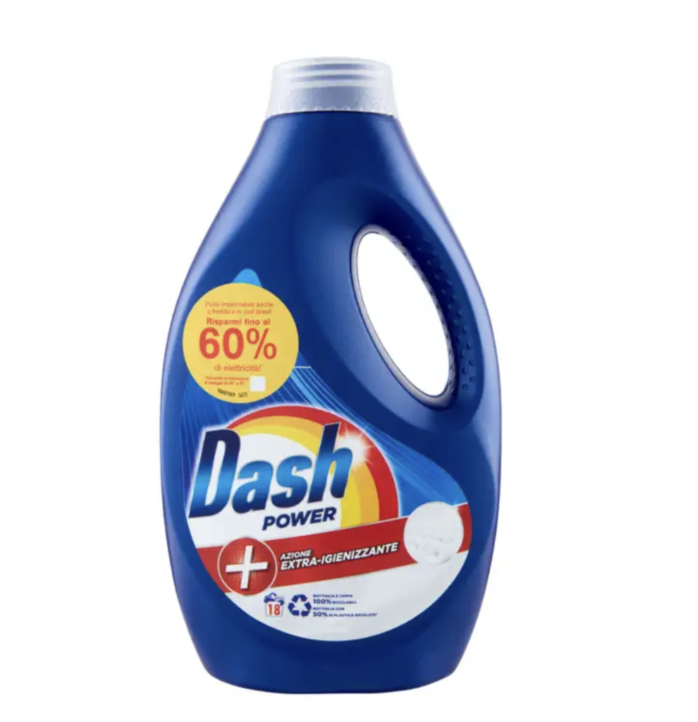 Dash Power Waschmittel, Extra Hygiene, 18 Wäschen