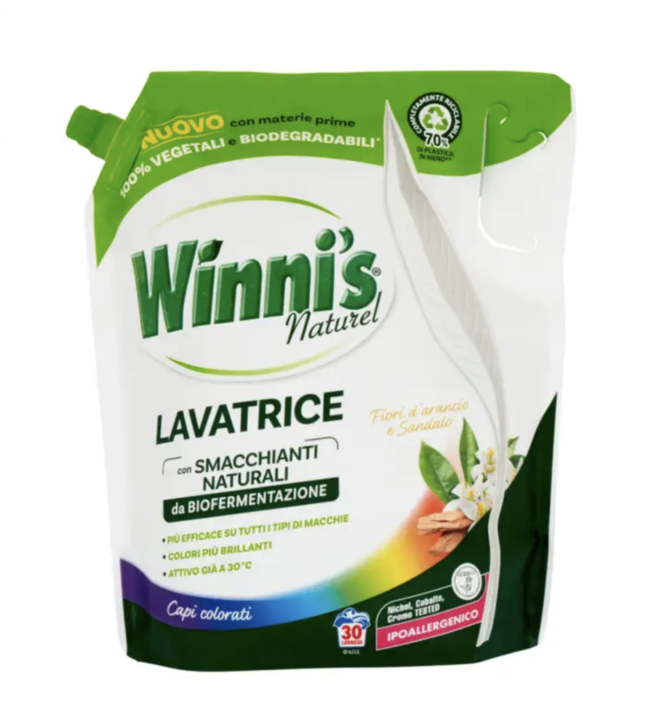 Winni's Naturel Waschmittel nachfüllen,Farbige, 30 Wäschen