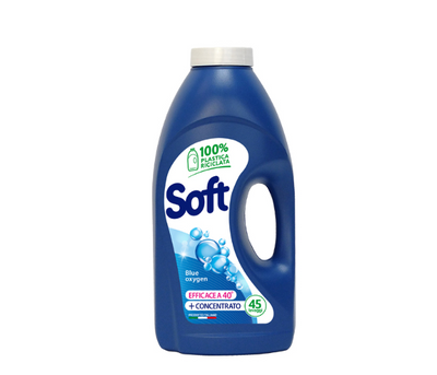 Soft Waschmittel, Blue Oxygen, 2,250 L, 45 Wäschen