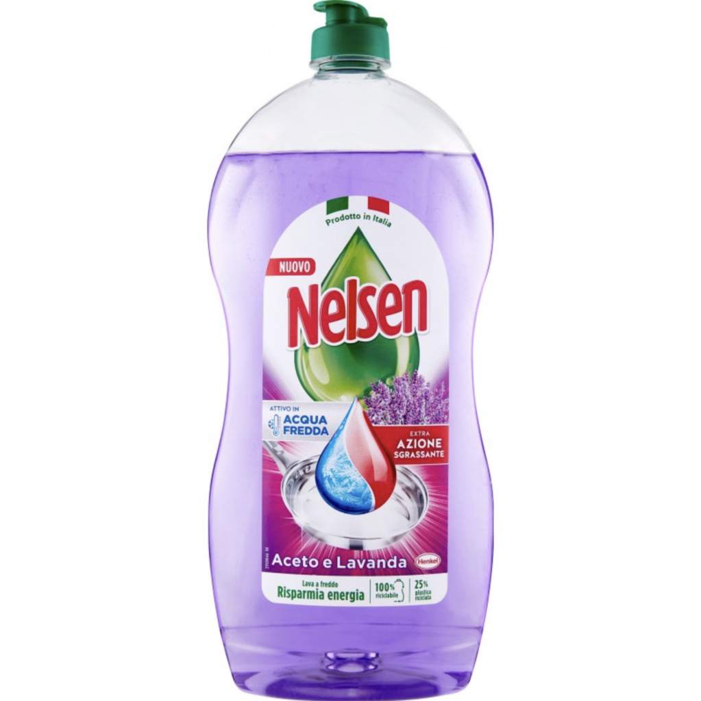 Nelsen, Handwaschmittel, Essig und Lavendel, 850ml